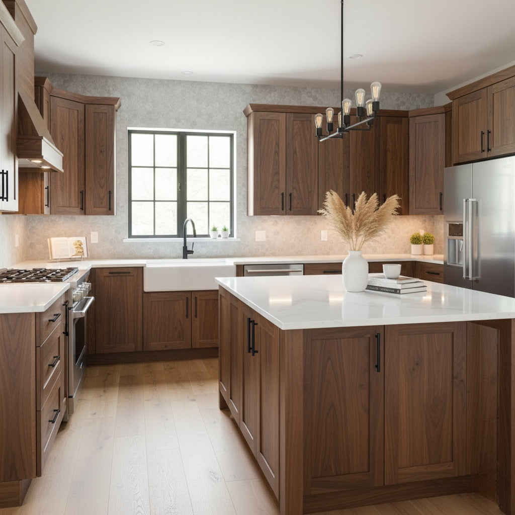 Cabinet pulls Matte Black stainless steel - 5.9" length, 3-3/4” hole center